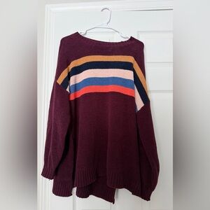 American Eagle Burgundy Sweater XS/S